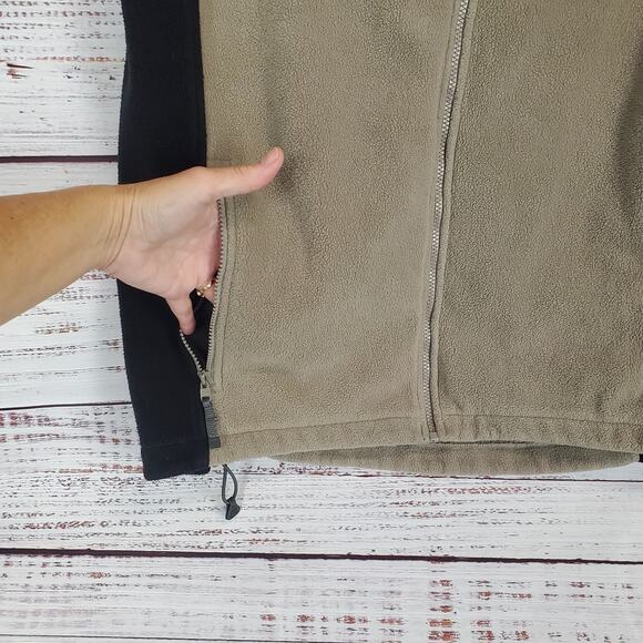 Retro HH Helly Hansen Fleece Pile Sweater Vest Zip Up Color Block Gorpcore XL - Picture 6 of 11